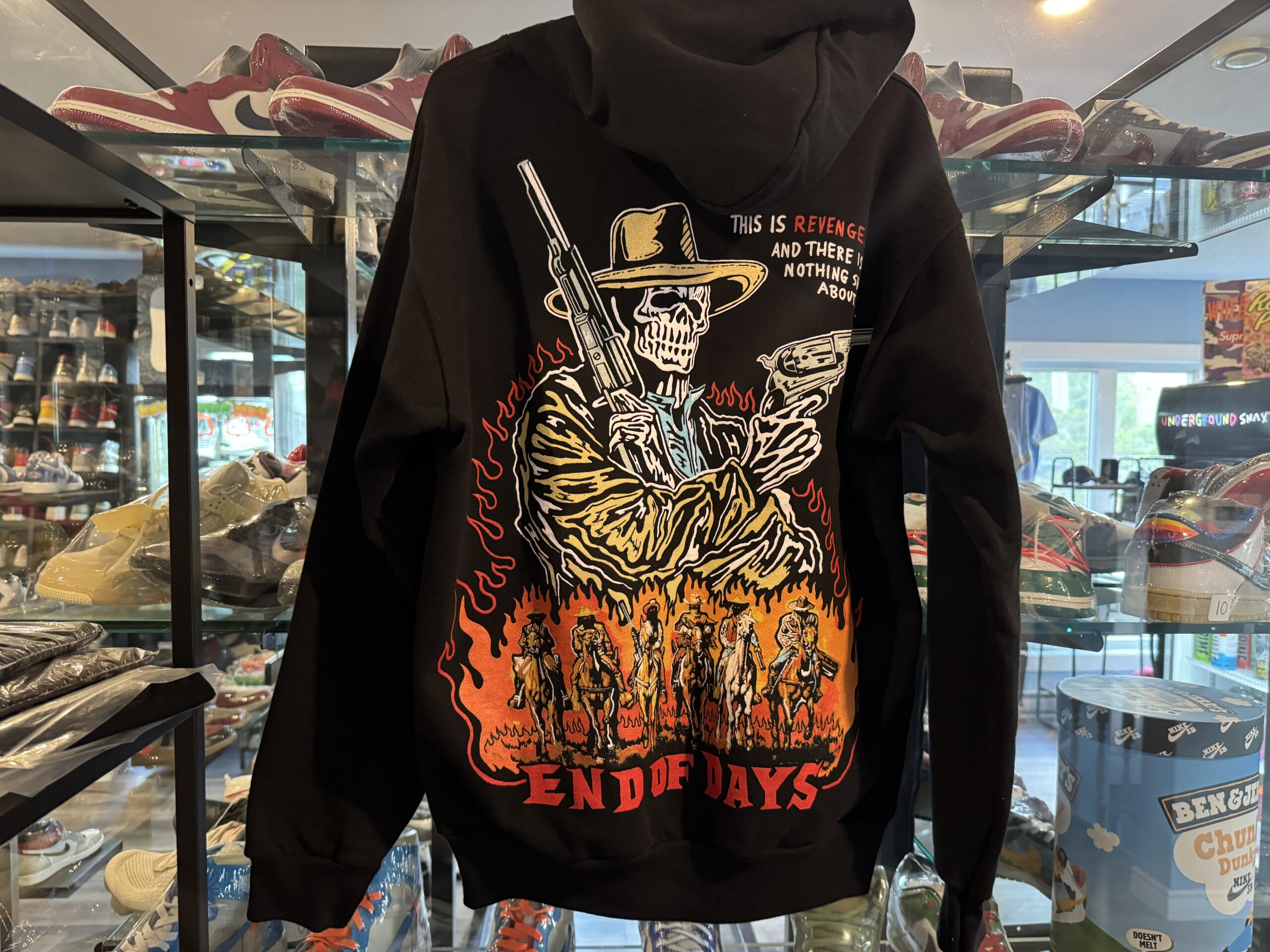 Warren Lotas End of Days Hoodie Black Size L