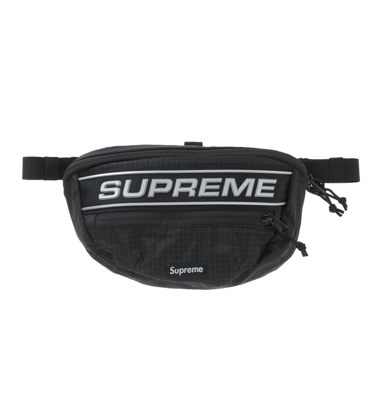 Supreme Logo Waist Bag Black