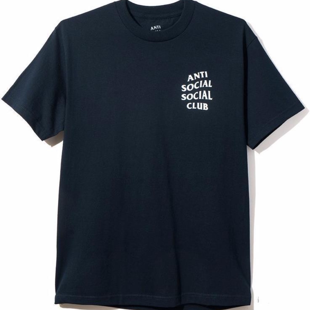 ASSC Anti Social Social Club Hyperion Tee Navy Size L