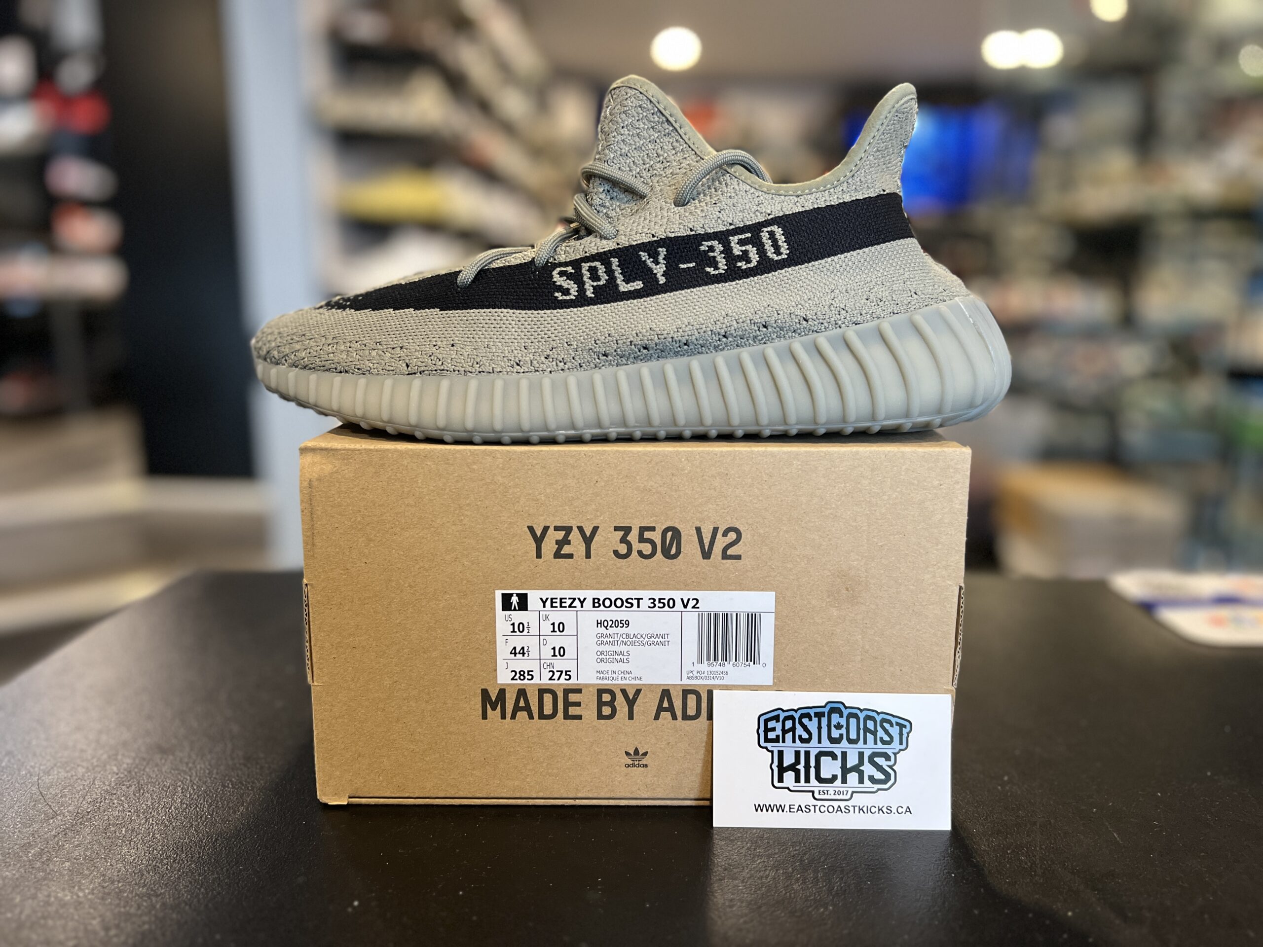 Adidas Yeezy Boost 350 V2 Granite Size 10.5