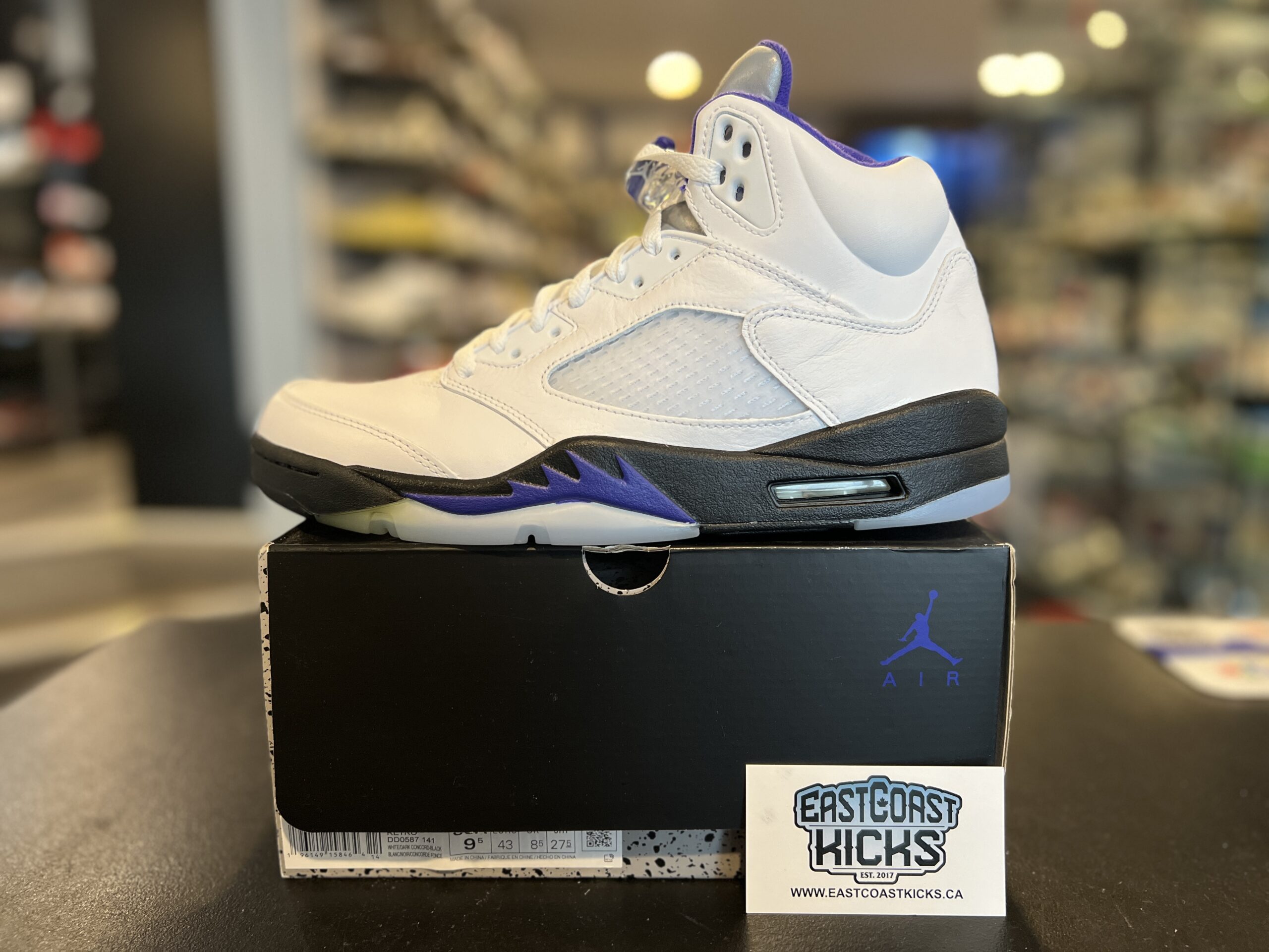 Jordan 5 Retro Dark Concord Size 9.5