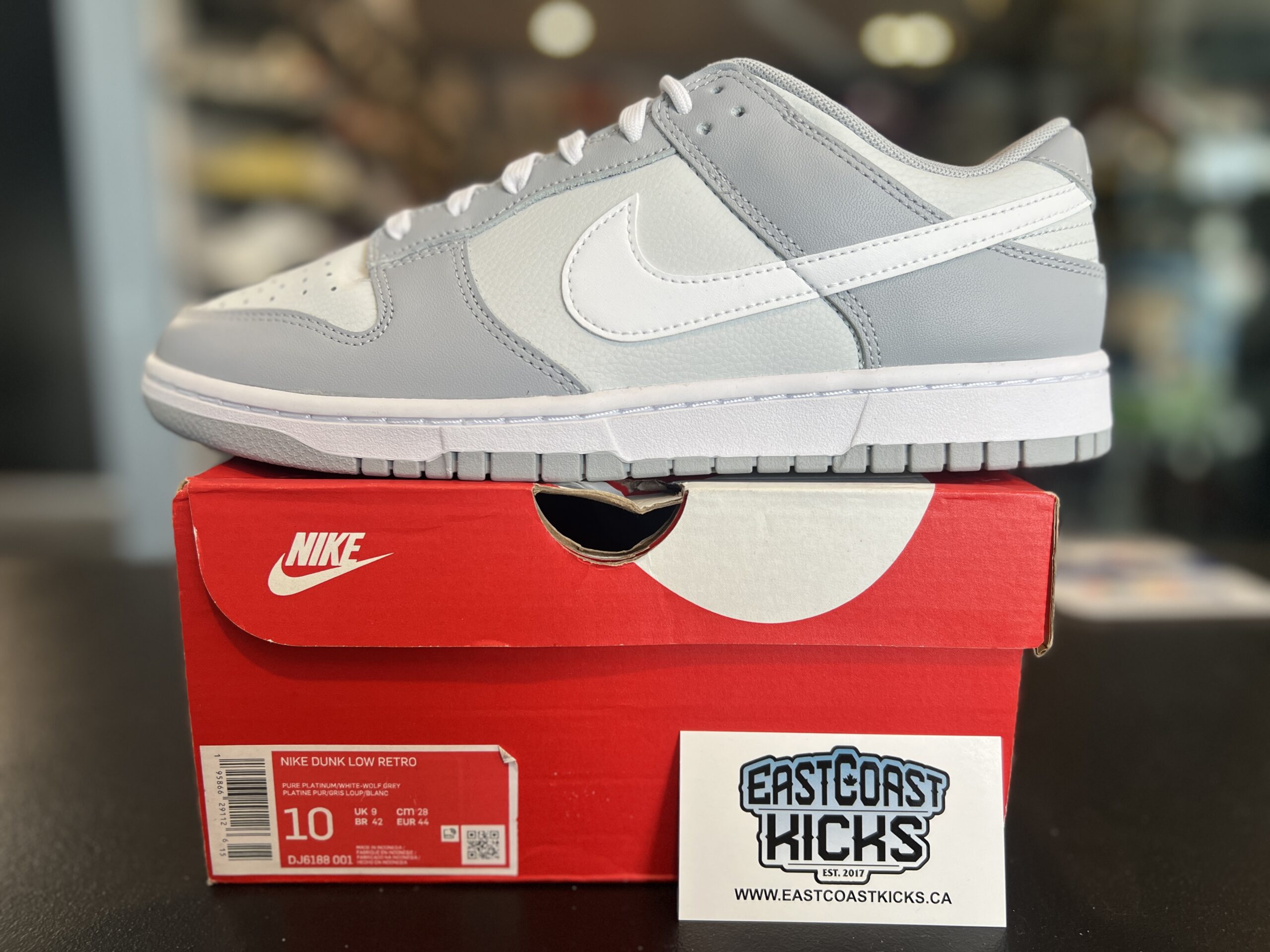 Nike Dunk Low Two Tone Grey Size 10