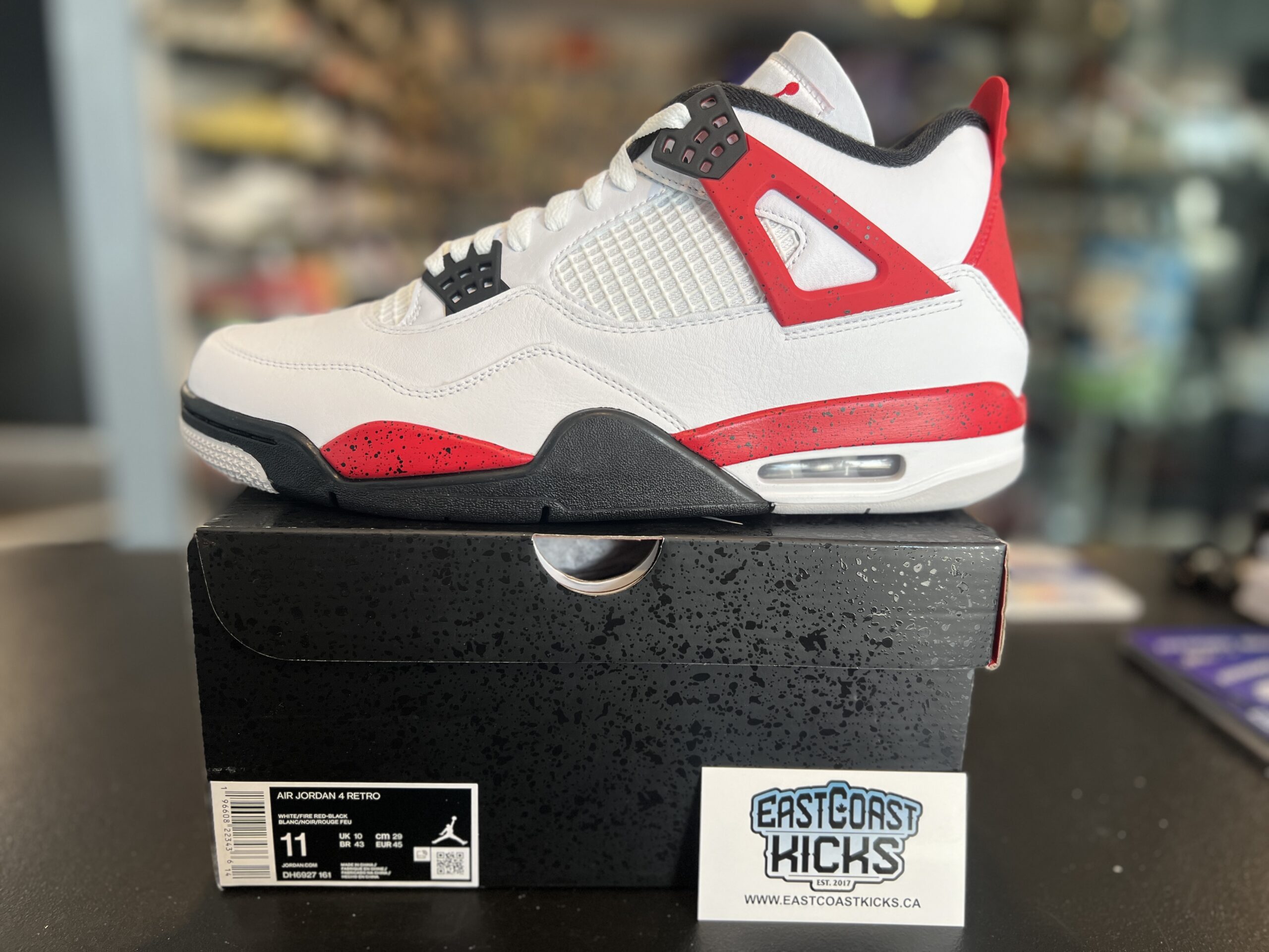 Jordan 4 Retro Red Cement Size 11