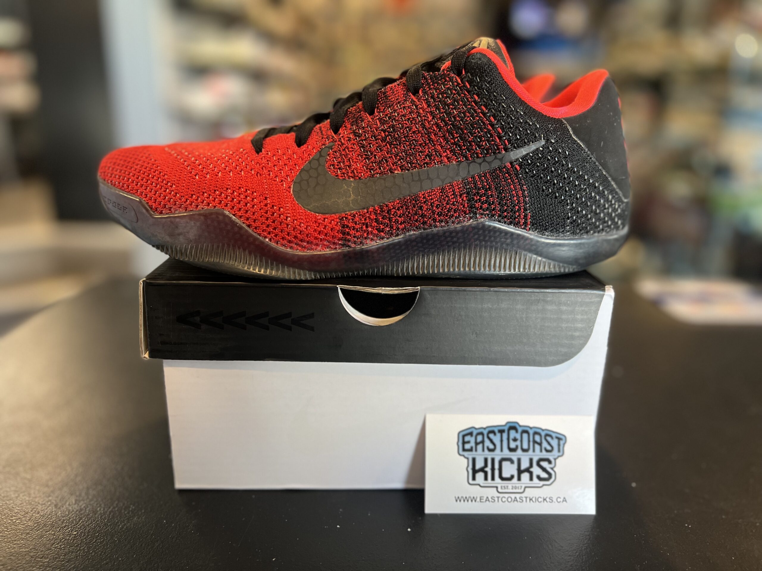 Preowned Nike Kobe 11 Elite Low Achilles Heel Size 9.5