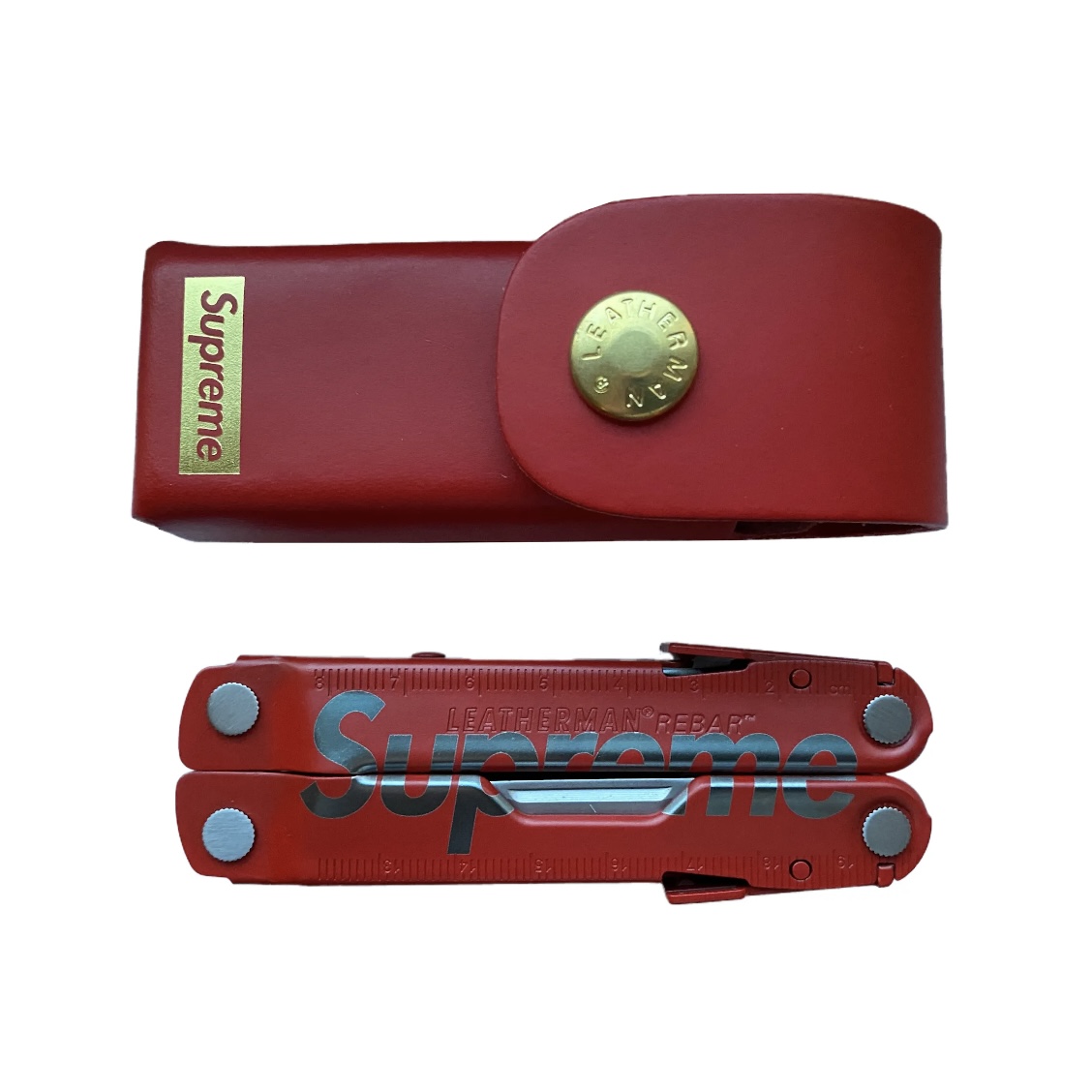 Supreme Leatherman Rebar Red