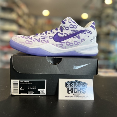 Nike Kobe 8 Protro Court Purple Size 4Y