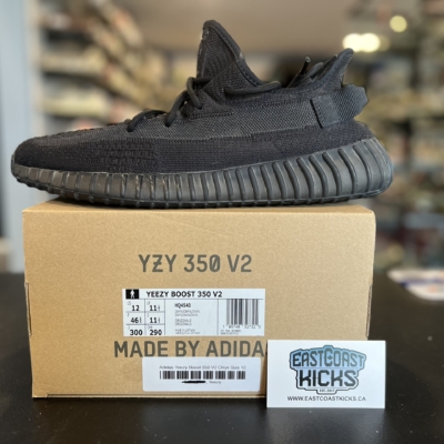 Preowned Adidas Yeezy Boost 350 V2 Onyx Size 12