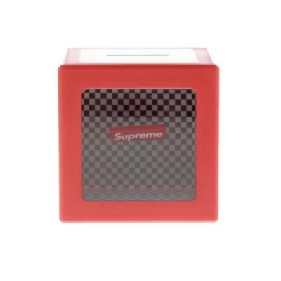 Supreme Illusion Coin Bank Red