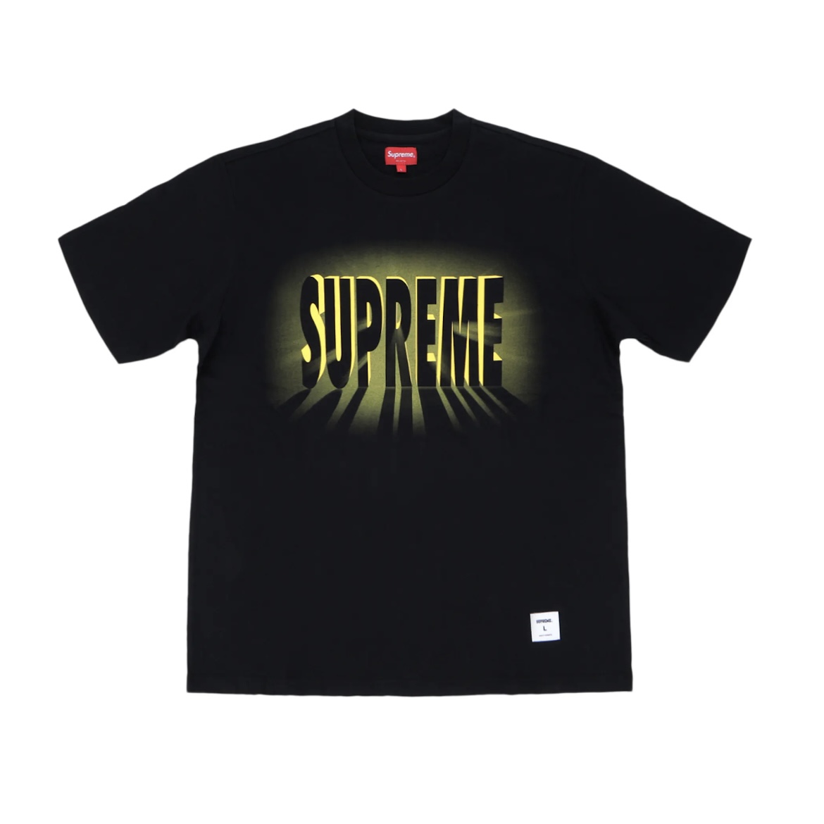 Supreme Light Tee Black Size M