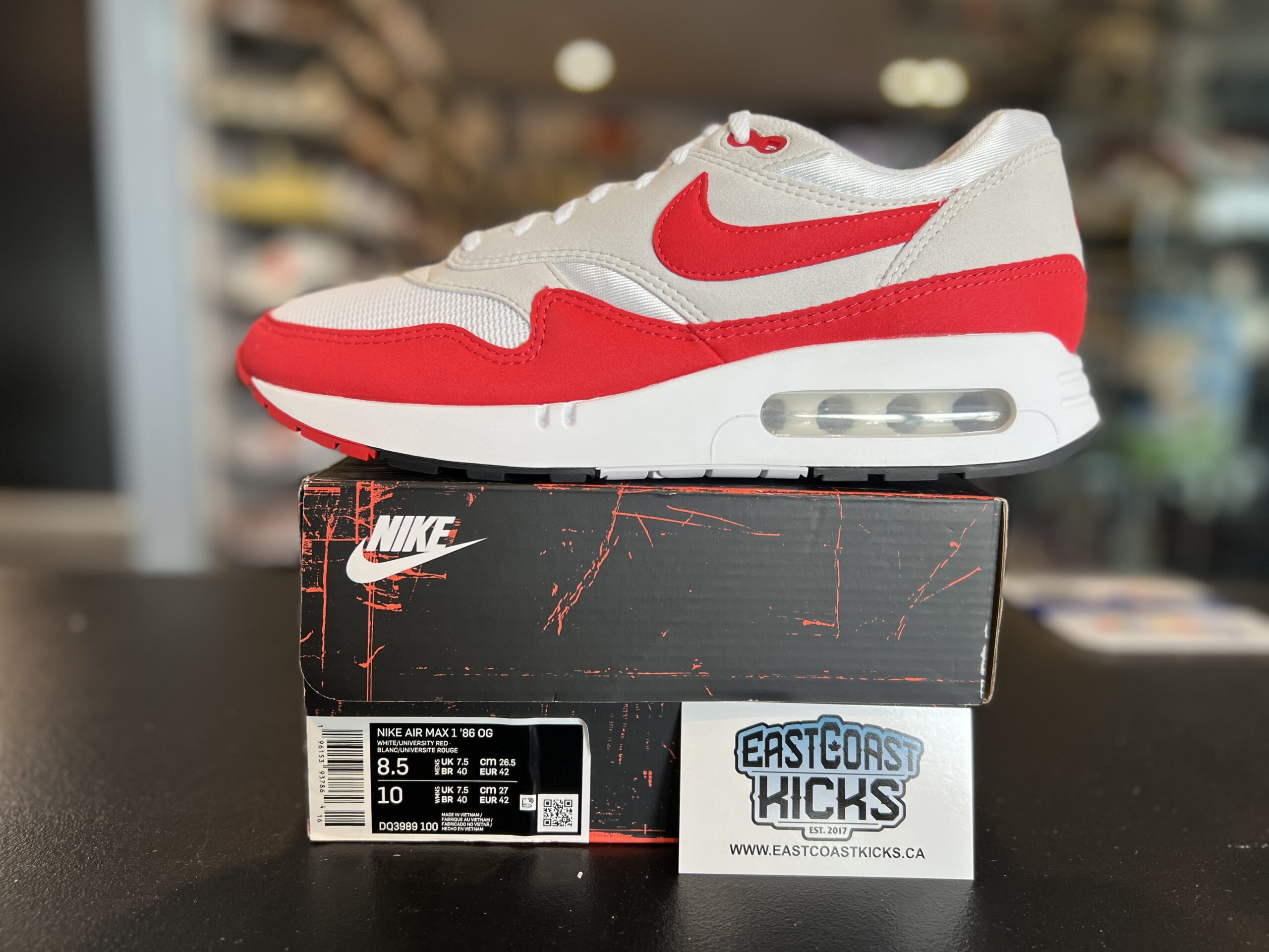 Nike Air Max 1 ’86 OG Big Bubble Sport Red Size 8.5