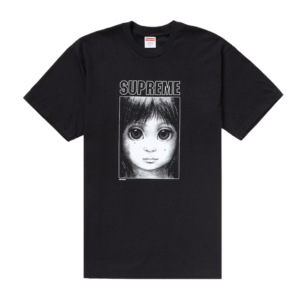 Supreme Margaret Keane Teardrop Tee Black Size L