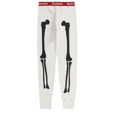 Supreme Hanes Bones Thermal Pants 1 Pack Natural Size M