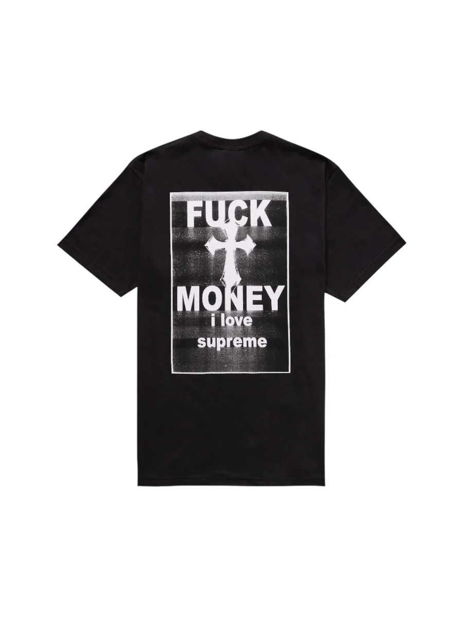 Supreme Fuck Money Tee Black Size XL