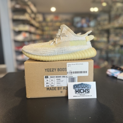 Preowned Adidas Yeezy Boost 350 V2 Light Size 3.5Y