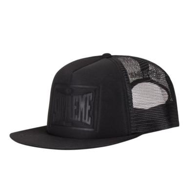 Supreme Stamped Mesh Back 5-Panel Black