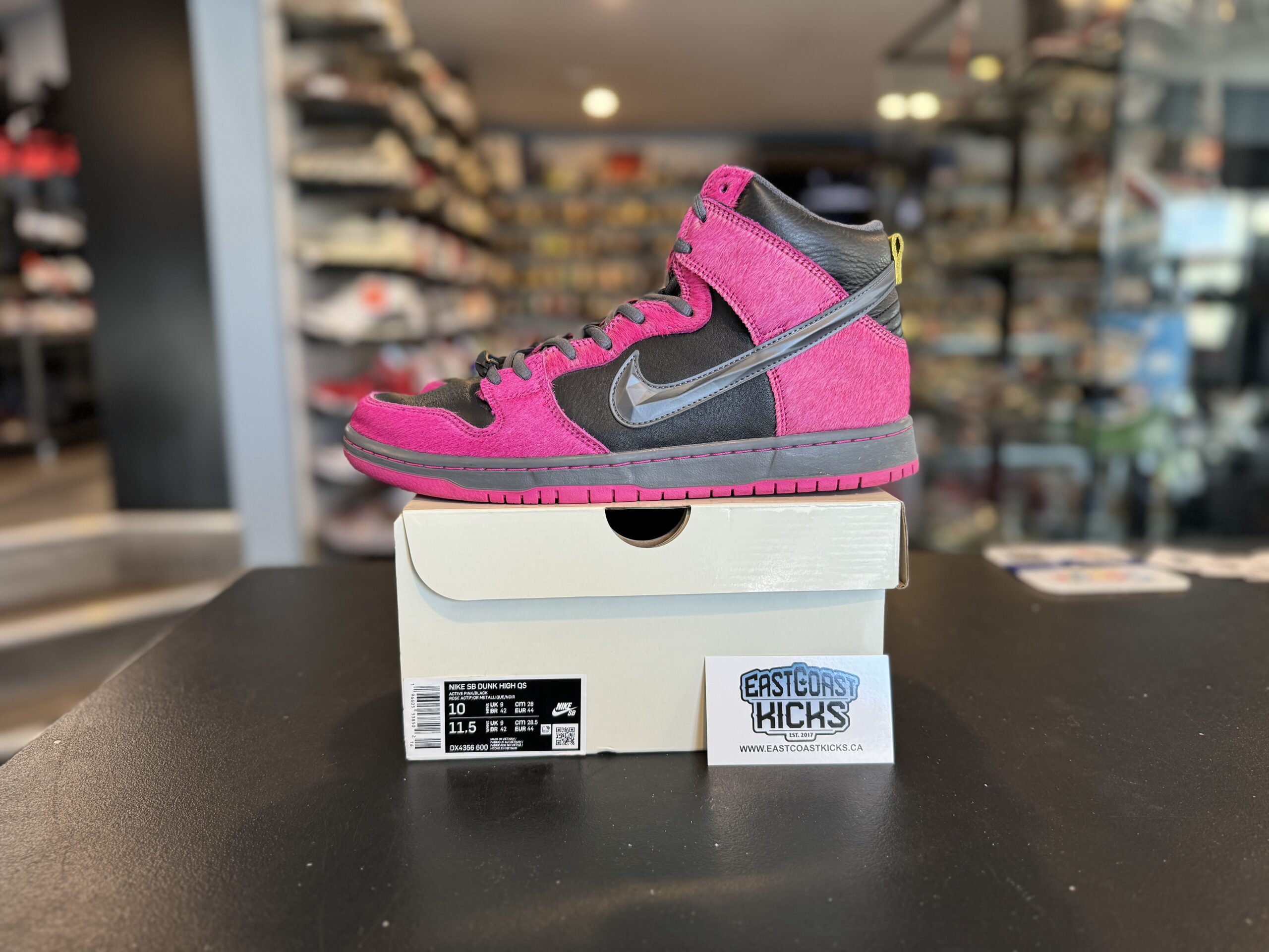 Nike sb dunk high pink online