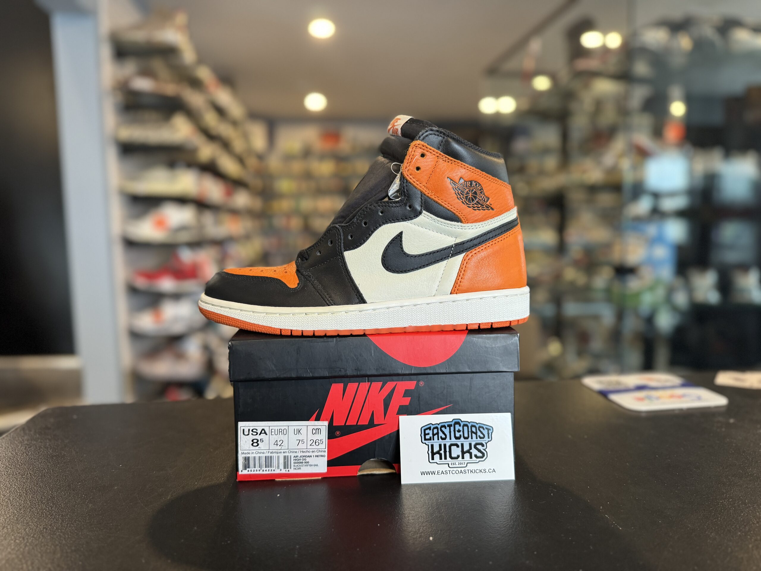 Jordan 1 Retro Shattered Backboard Size 8.5