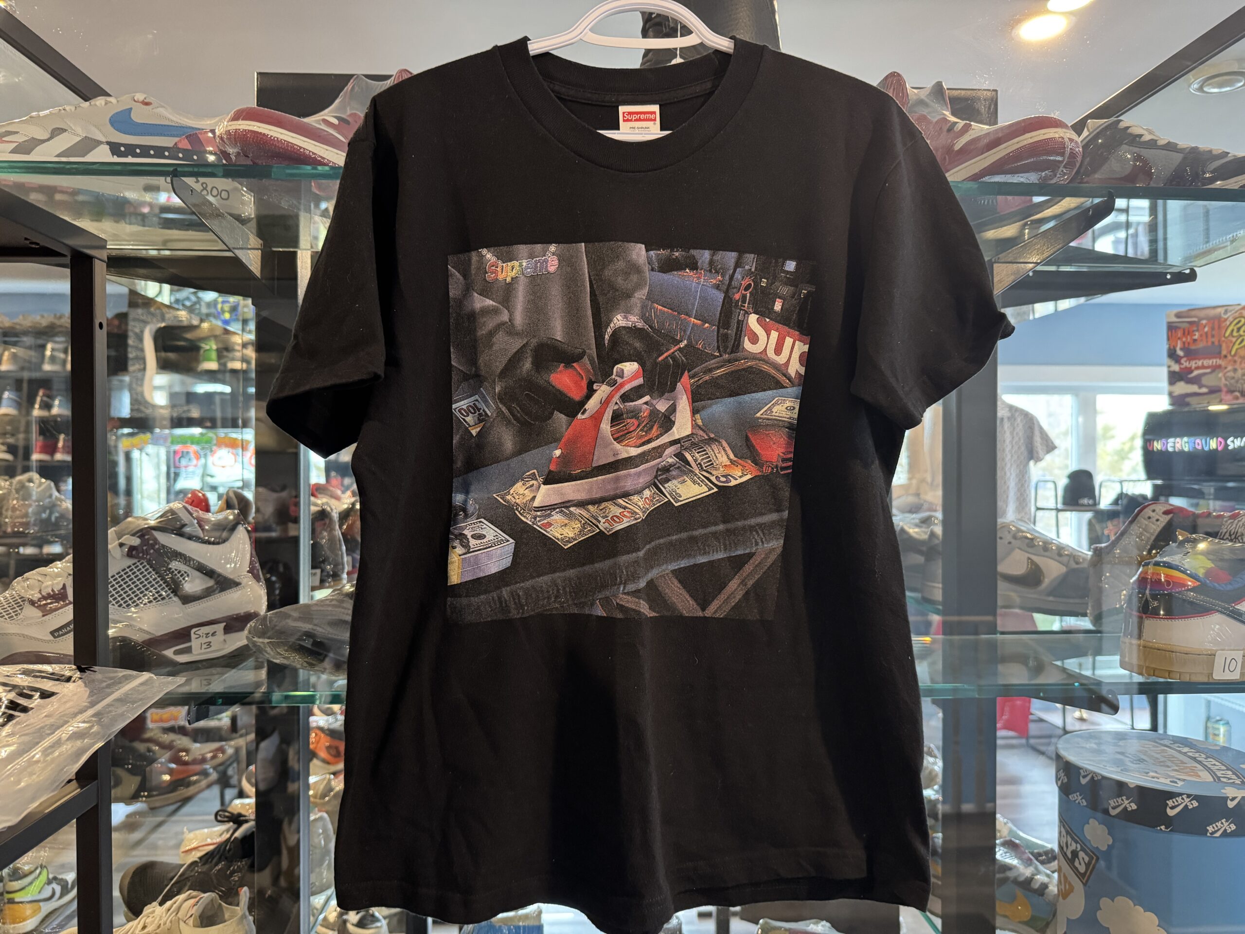 Preowned Supreme Gas Tee Black Size M