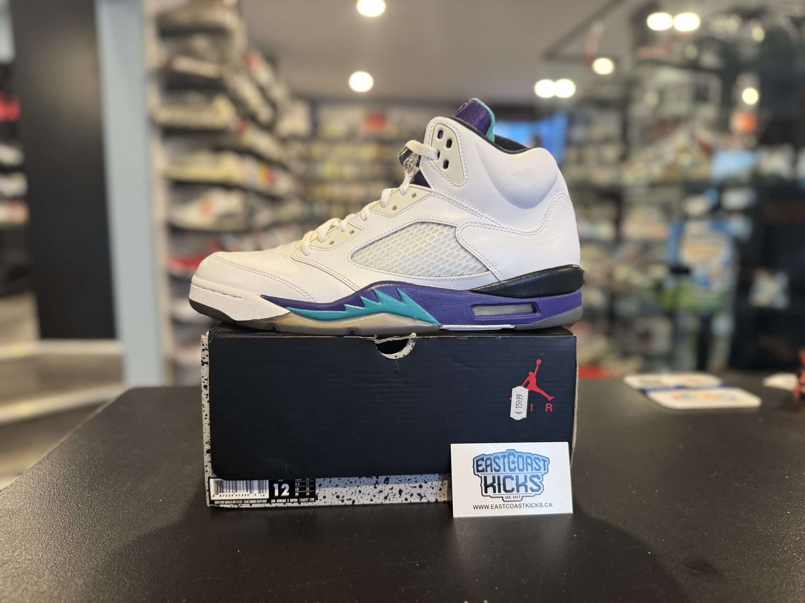 Jordan 5 Retro Grape Size 12