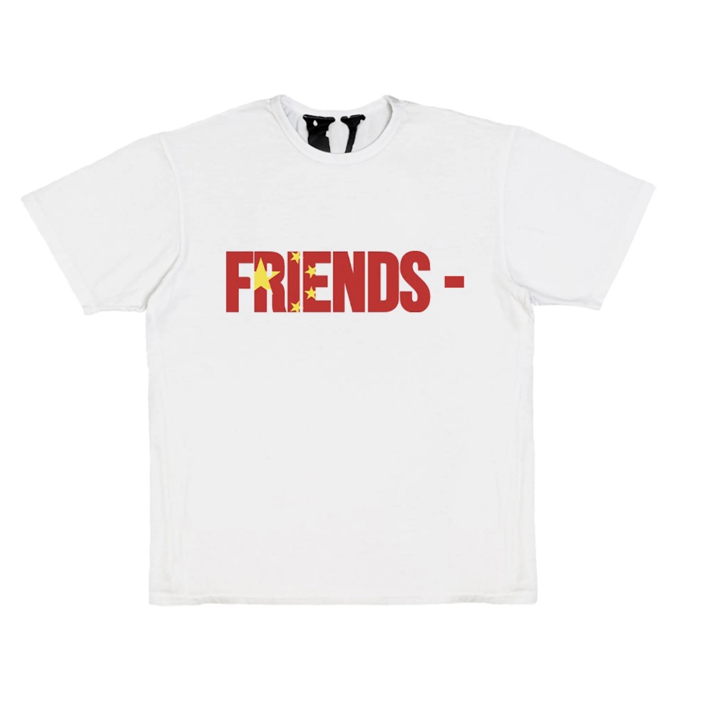 Vlone FRIENDS CHN China Tee White Size M