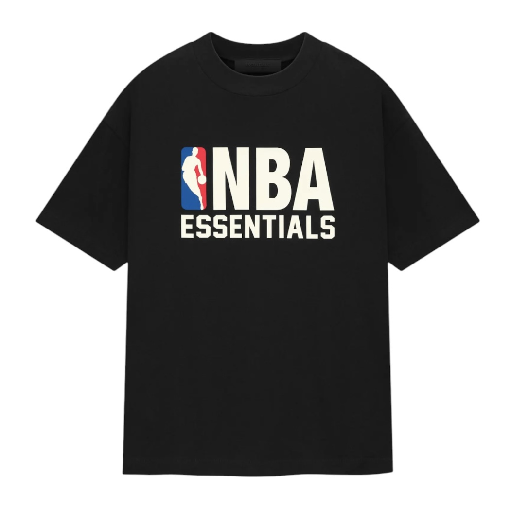 Fear of God Essentials NBA Tee Black Size S