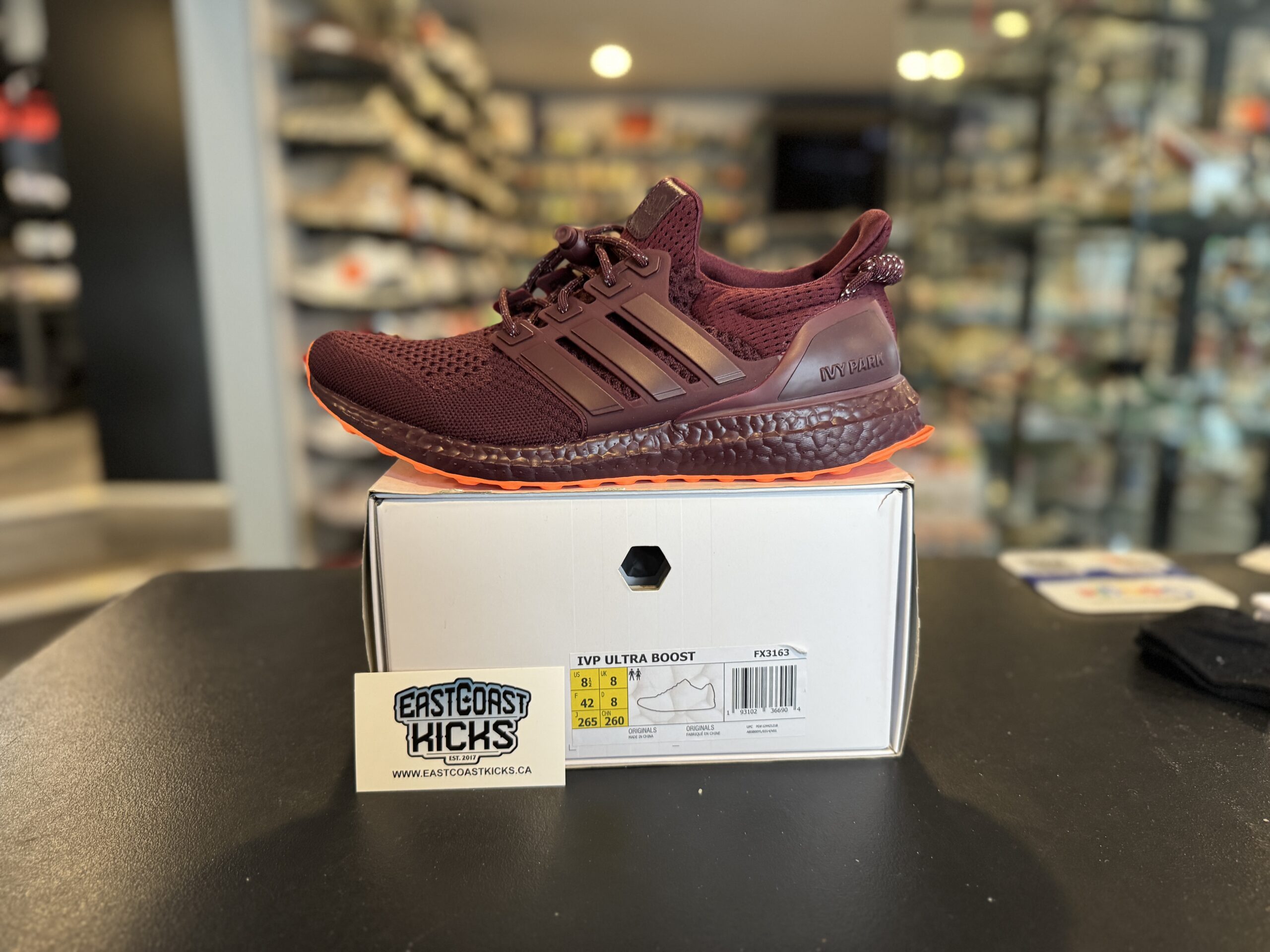 Adidas Ultra Boost Beyonce Ivy Park Maroon Size 8.5