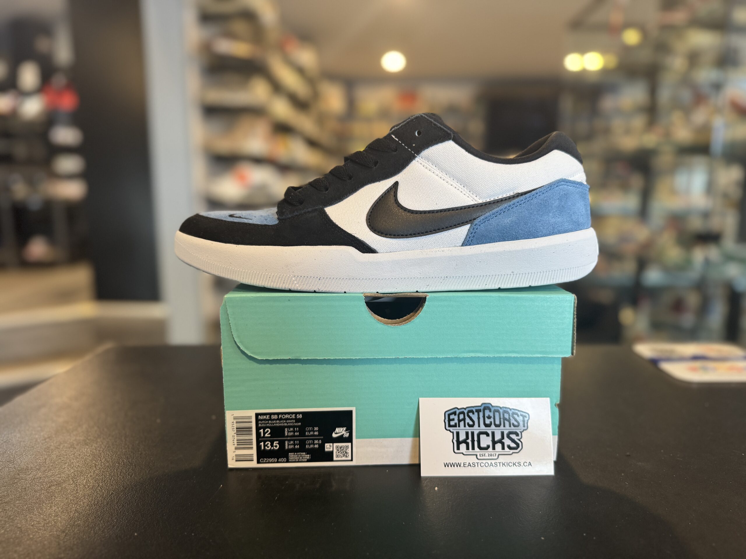 Nike SB Force 58 Dutch Blue Size 12