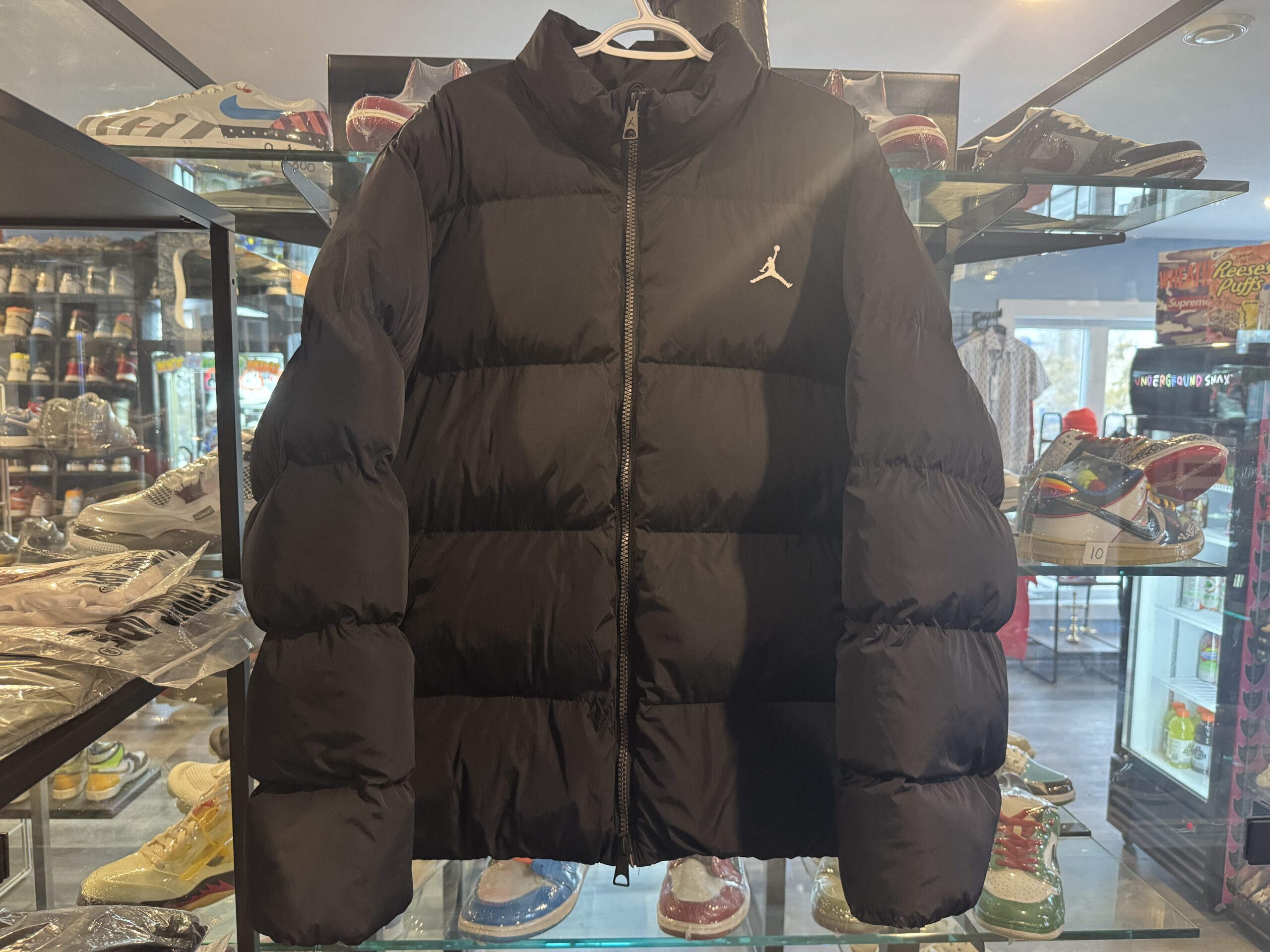 Jordan Puffer Jacket Black Size XXL