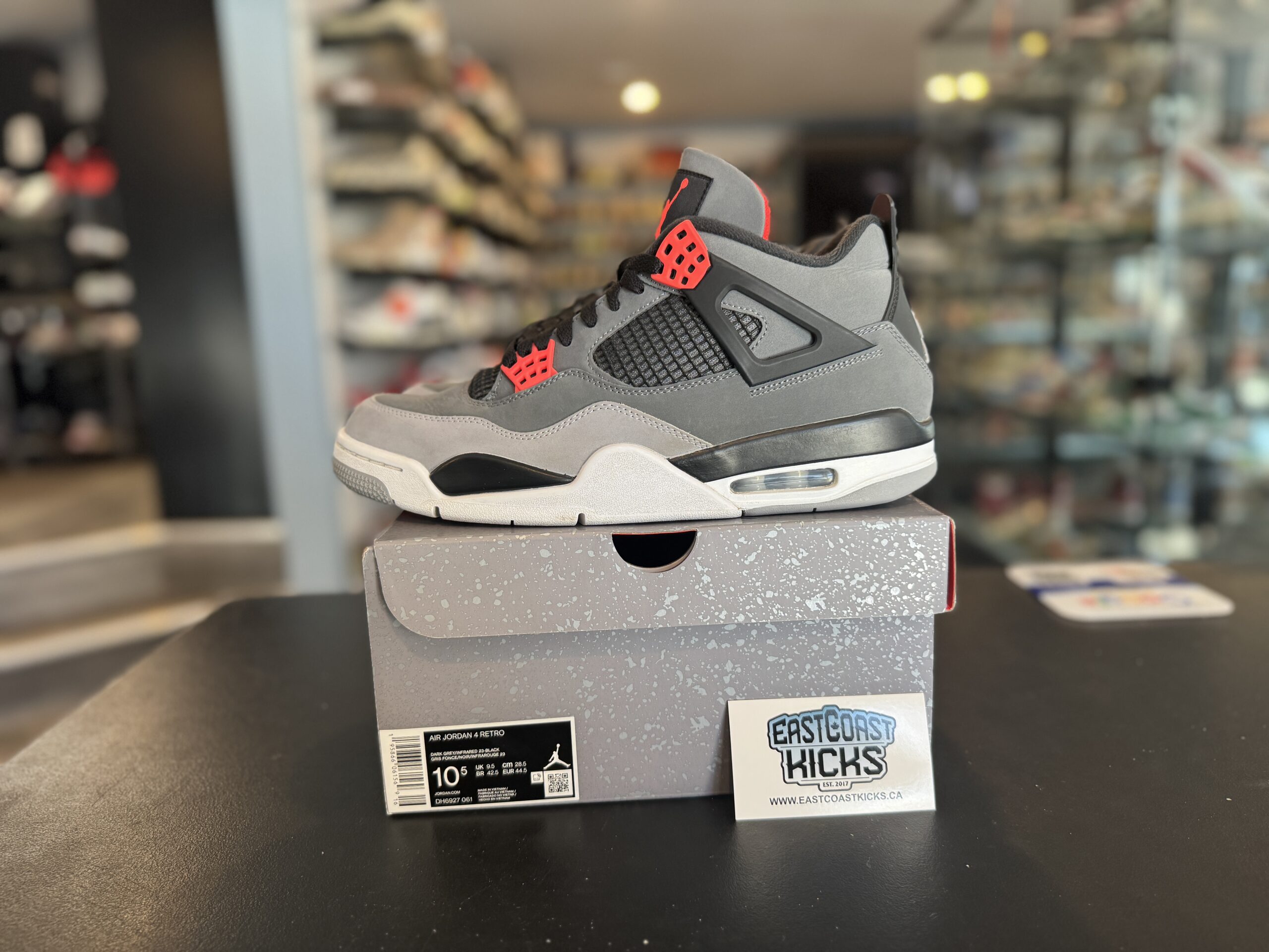 Preowned Jordan 4 Infrared Size 10.5