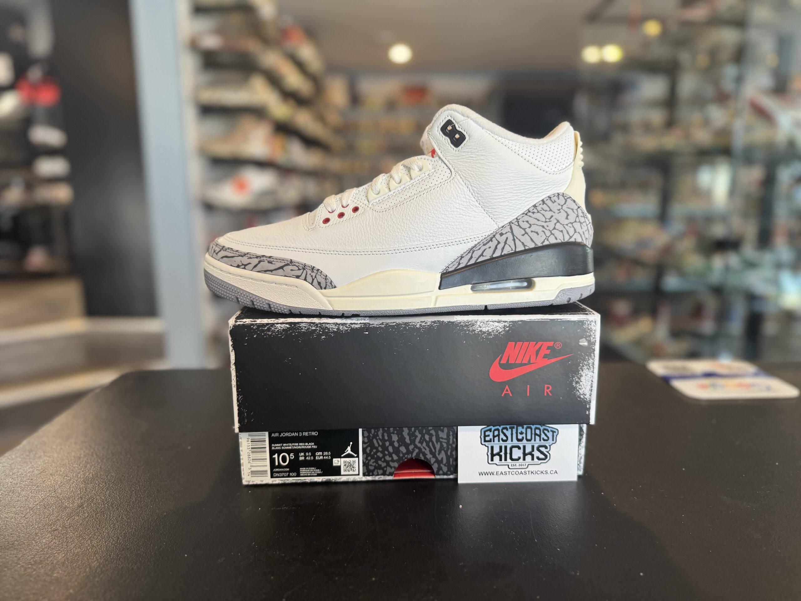 Jordan 3 Retro White Cement Reimagined Size 10.5