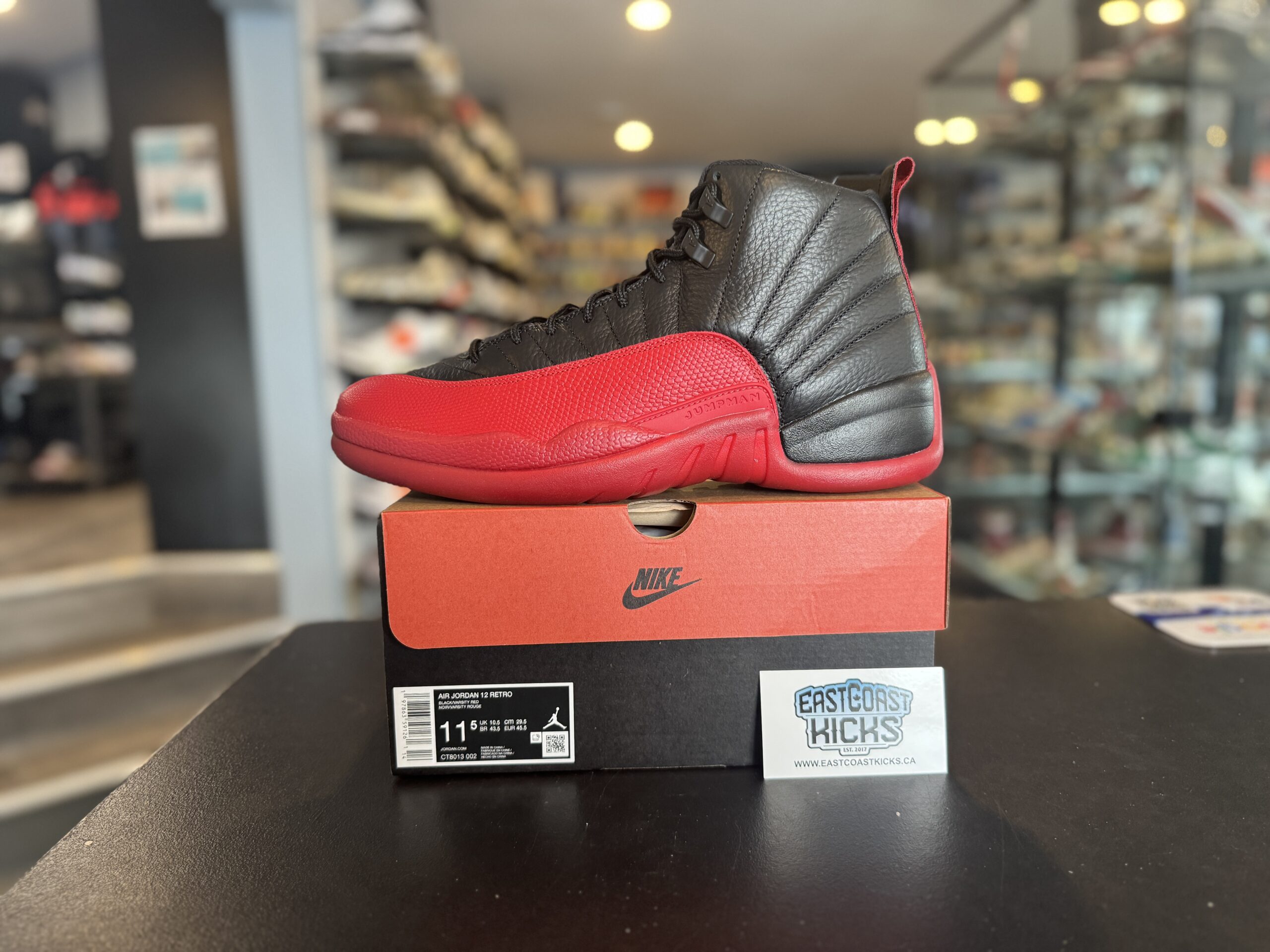 Jordan 12 Retro Flu Game Size 11.5