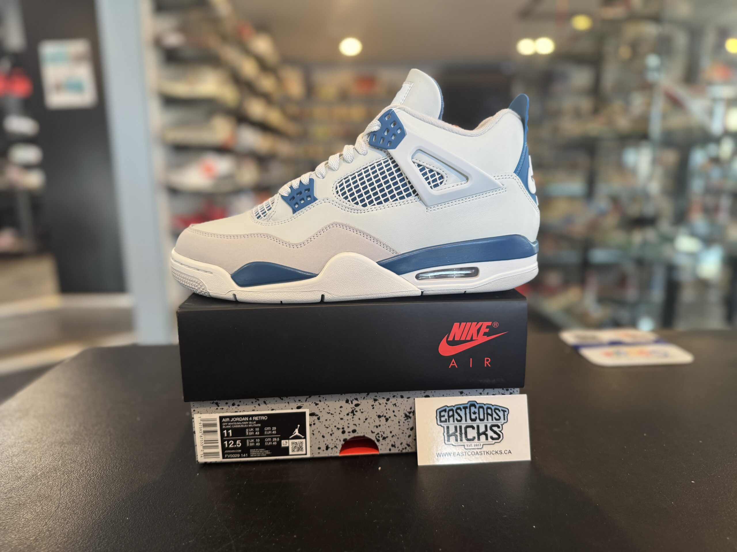 Jordan 4 Retro Military Blue Size 11