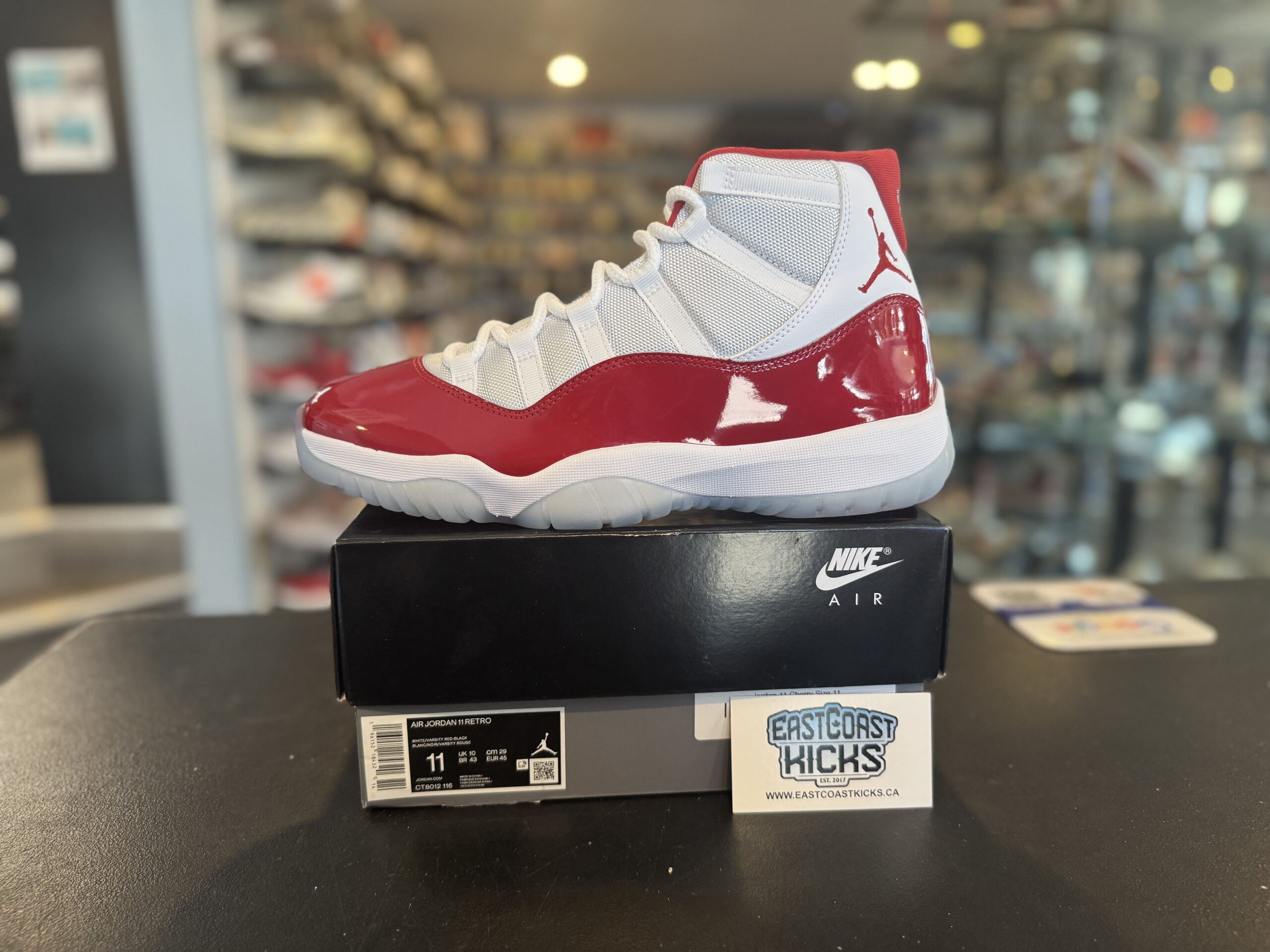 Jordan 11 Retro Cherry Size 11