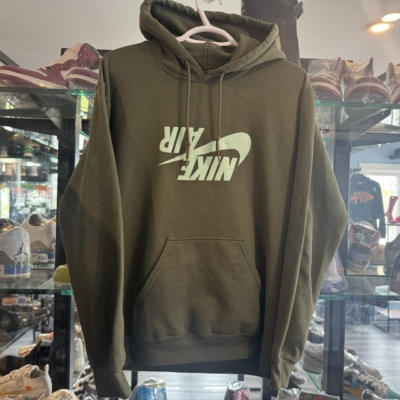 Preowned Travis Scott Jordan Cactus Jack Highest Hoodie Olive Size S