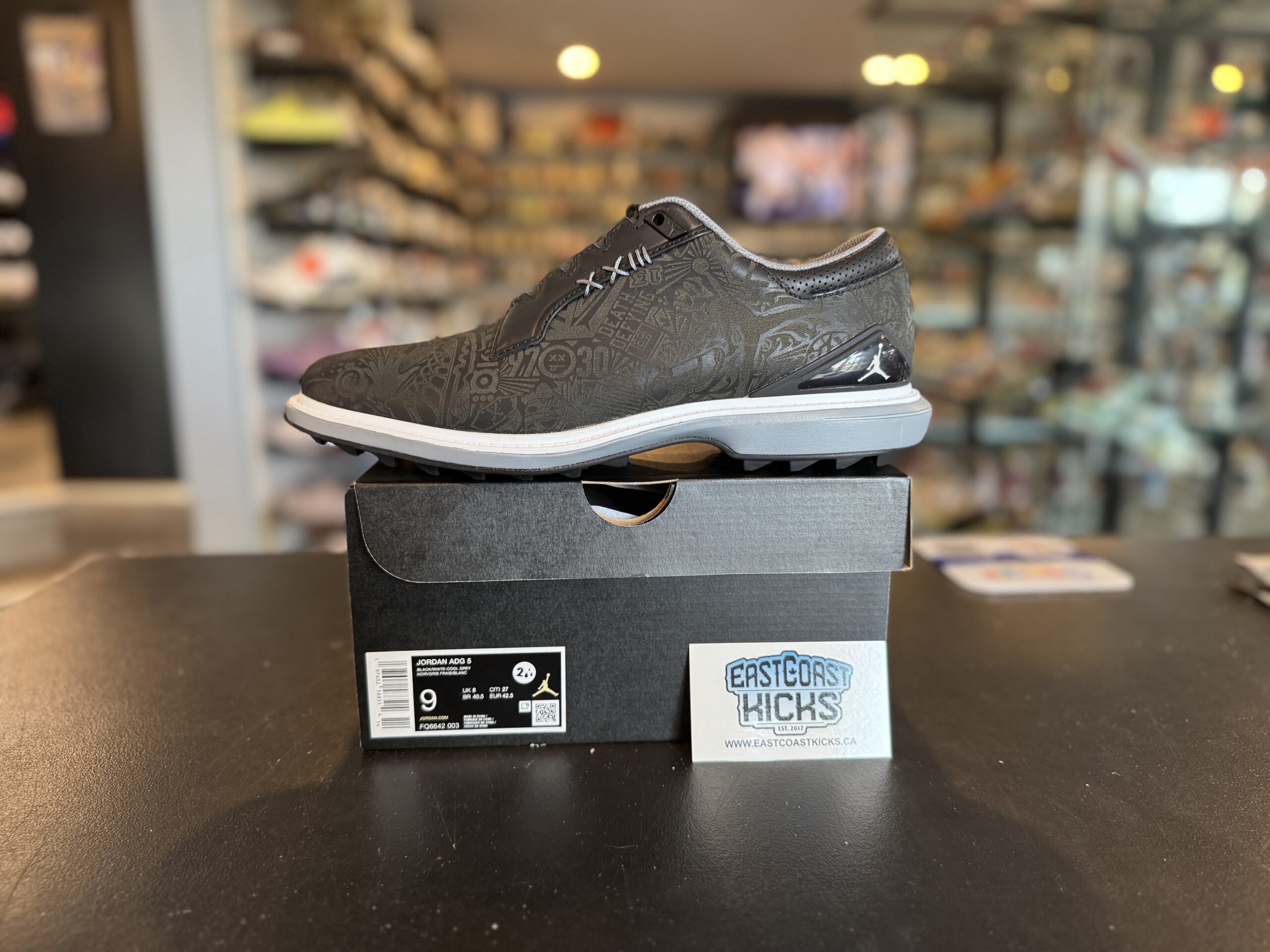 Jordan ADG 5 Golf Black Laser Size 9