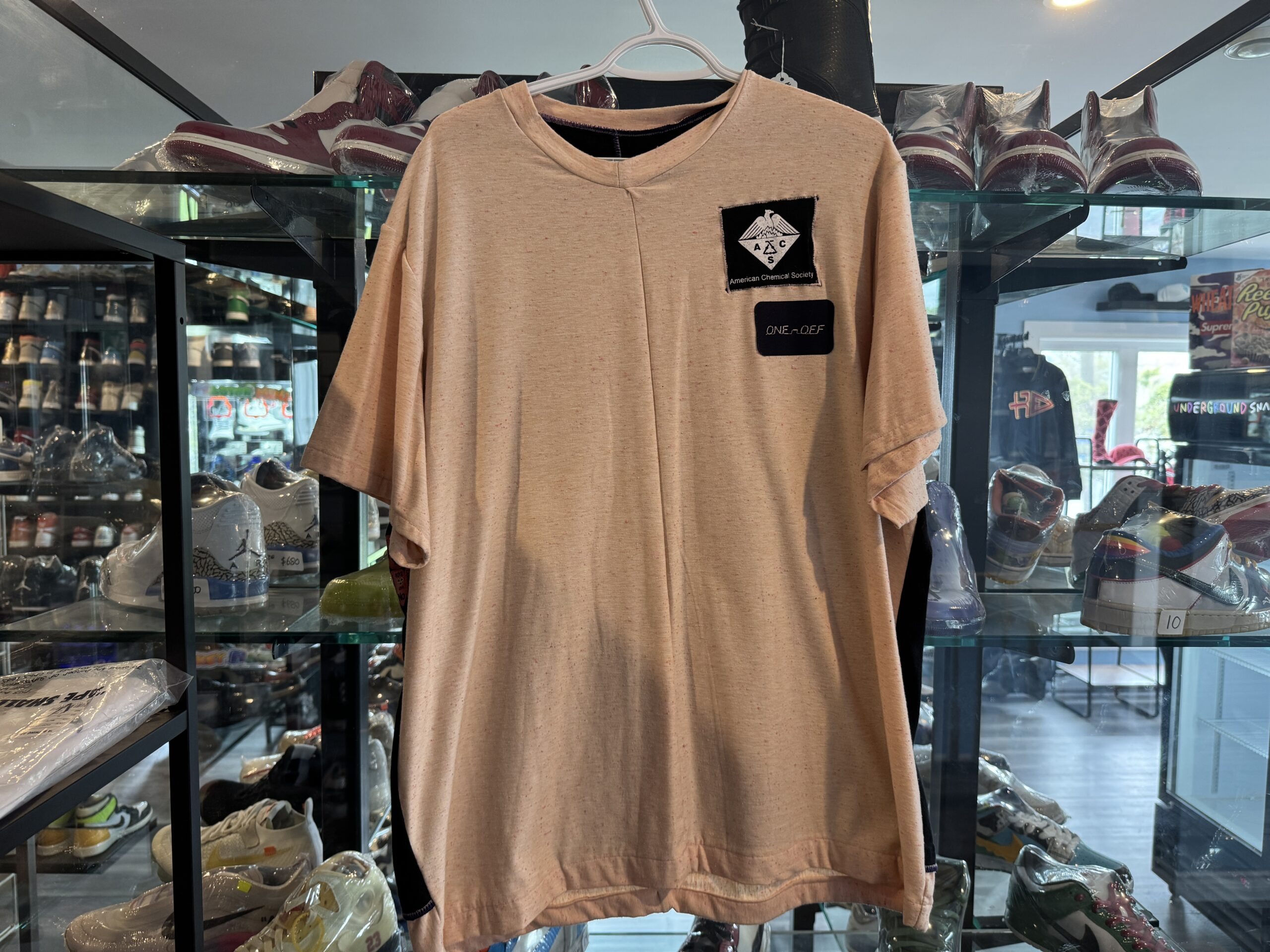 Preowned One – Off Periodic Table Tee Size L