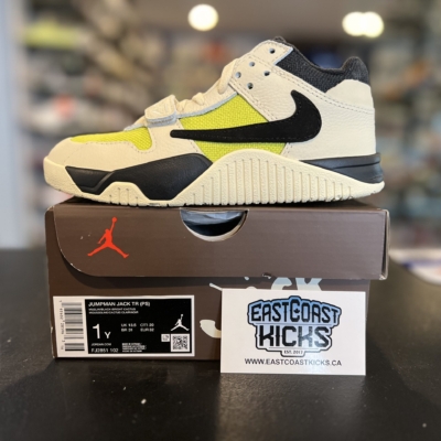 Jordan Jumpman Jack TR Travis Scott Bright Cactus Size 1Y