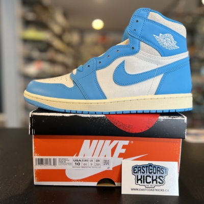 Jordan 1 Retro High OG UNC Reimagined Size 10