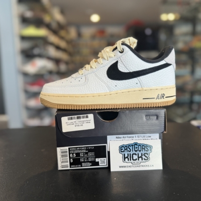 Nike Air Force 1 Low ’07 Command Force Summit White Black Size 6.5W/5Y