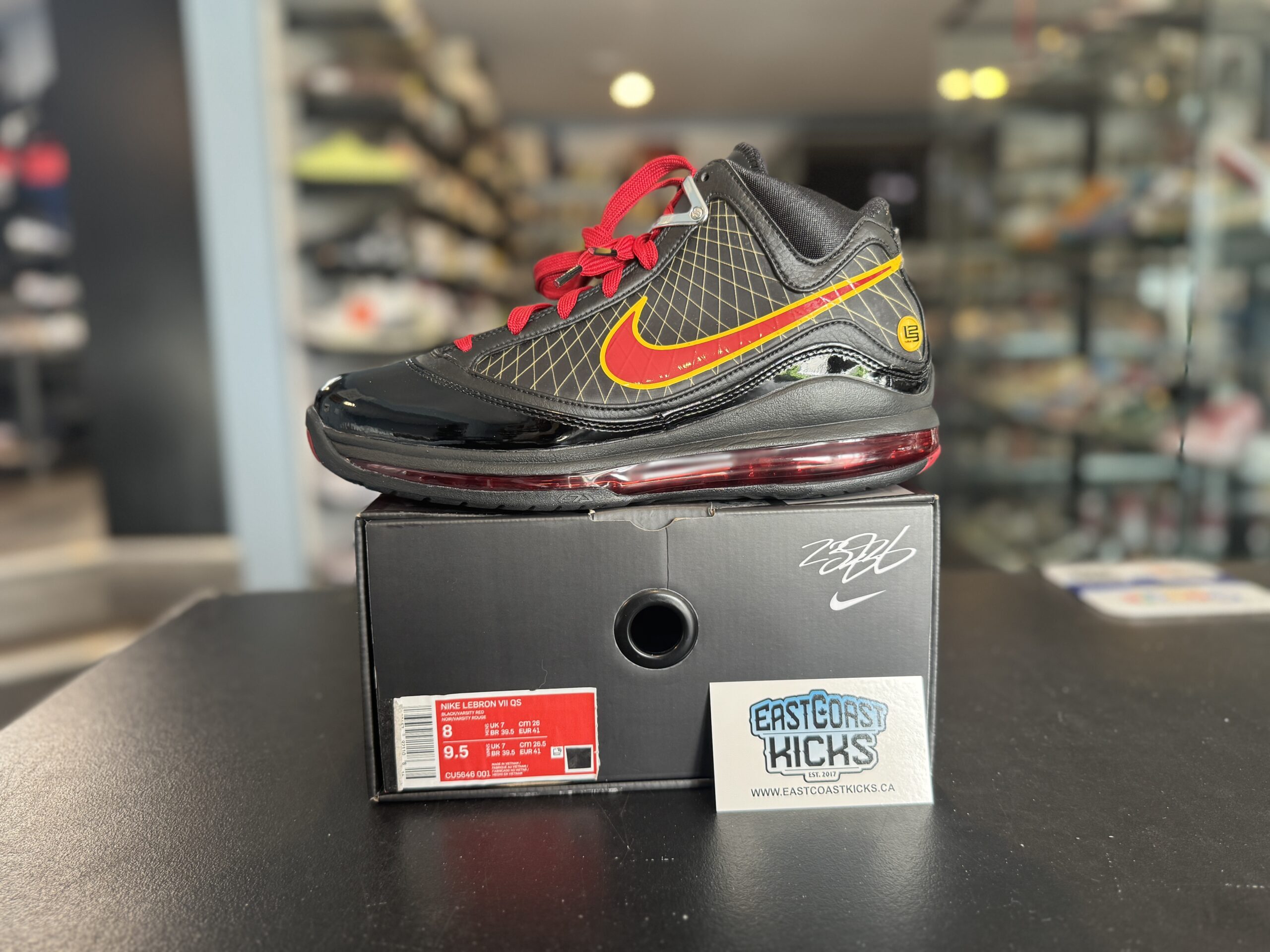 Nike LeBron 7 Fairfax Away 2020 Size 8