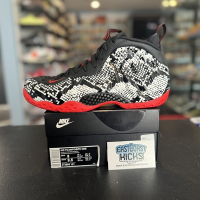 Nike Air Foamposite One Albino Snakeskin Size 8