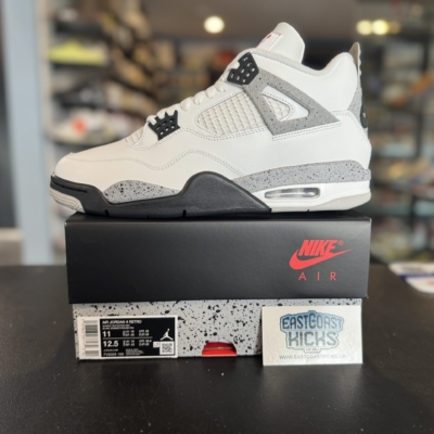 Jordan 4 Retro White Cement Size 11