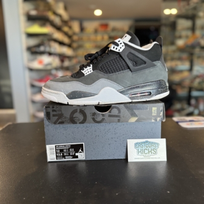 Preowned Jordan 4 Retro Fear Size 12