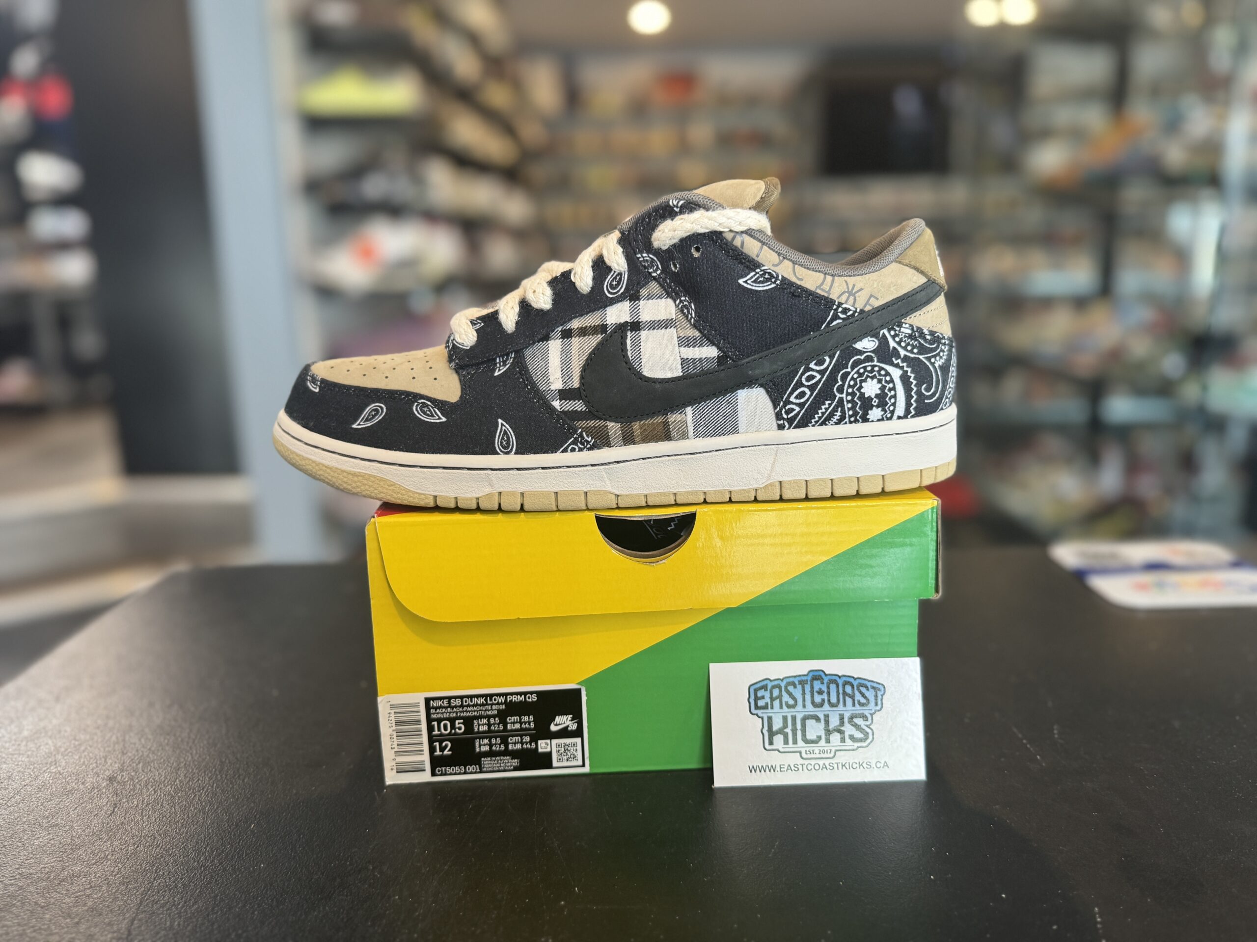 Nike SB Dunk Low Travis Scott Size 10.5