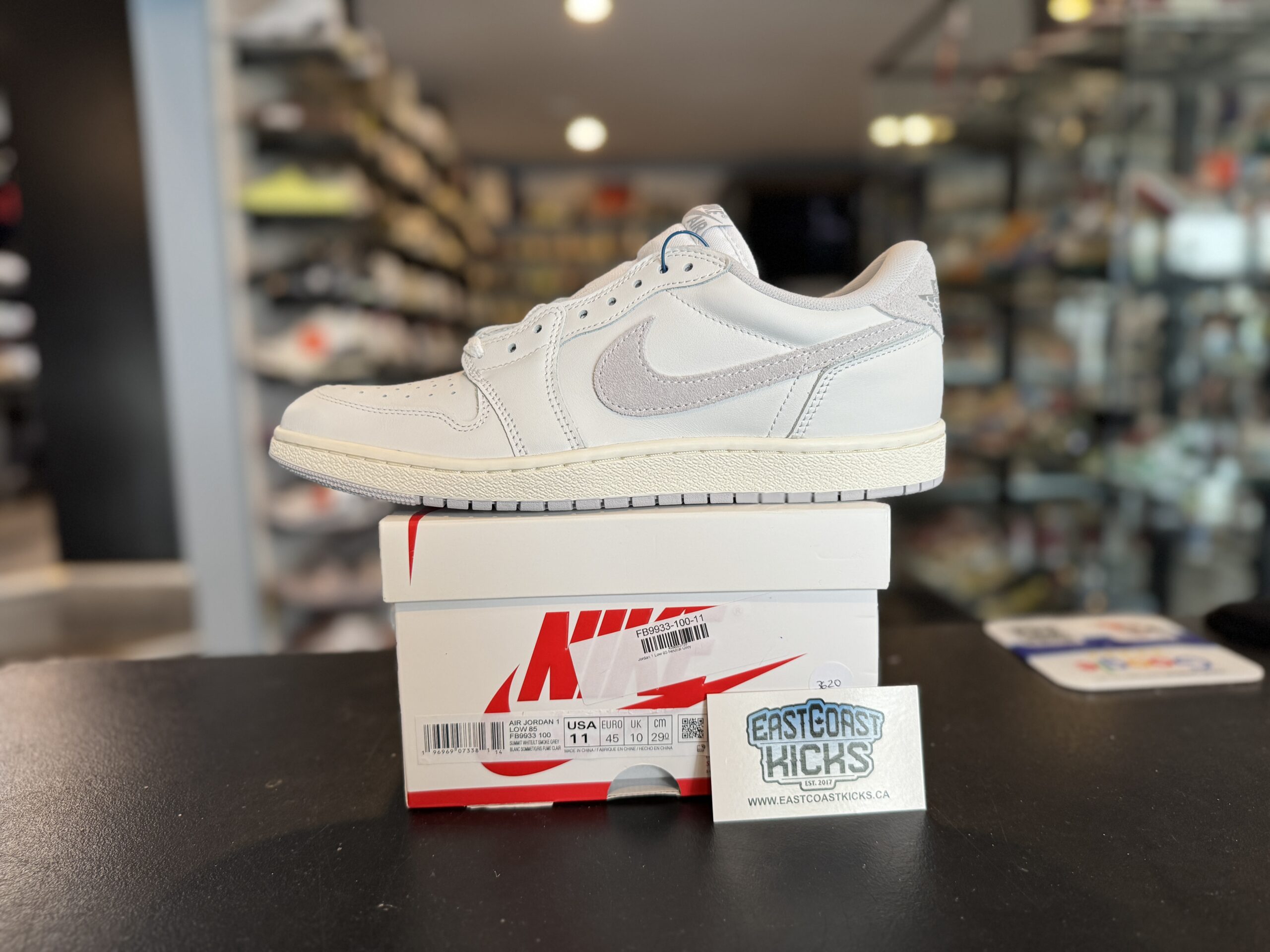 Jordan 1 Retro Low ’85 Neutral Grey Size 11