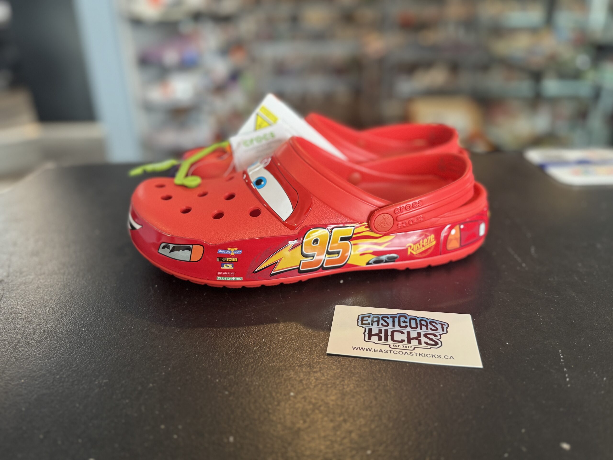 Crocs Classic Clog Lightning McQueen Size 10