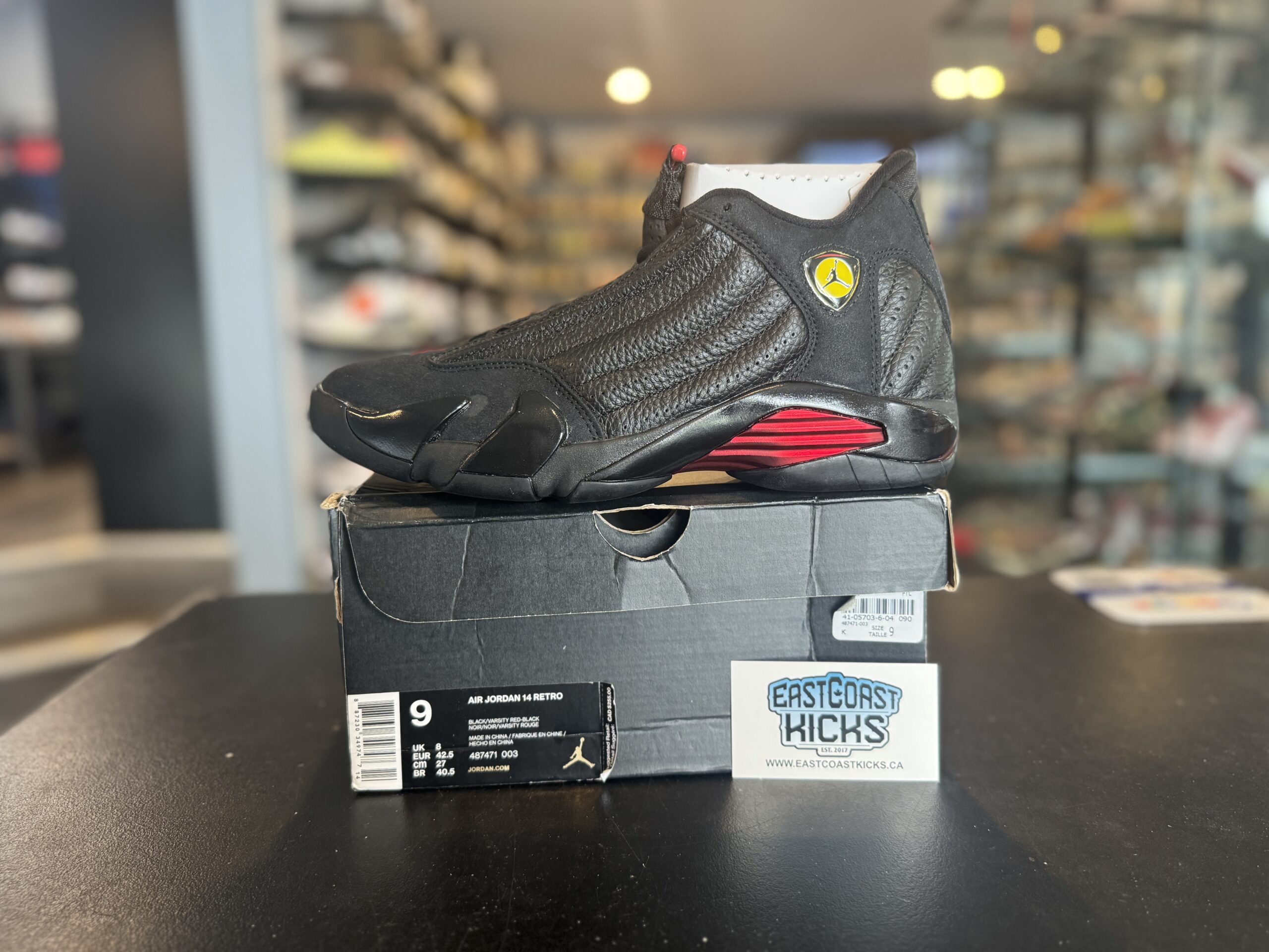 Jordan 14 Last Shot Size 9