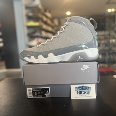 Jordan 9 Retro Cool Grey Size 13