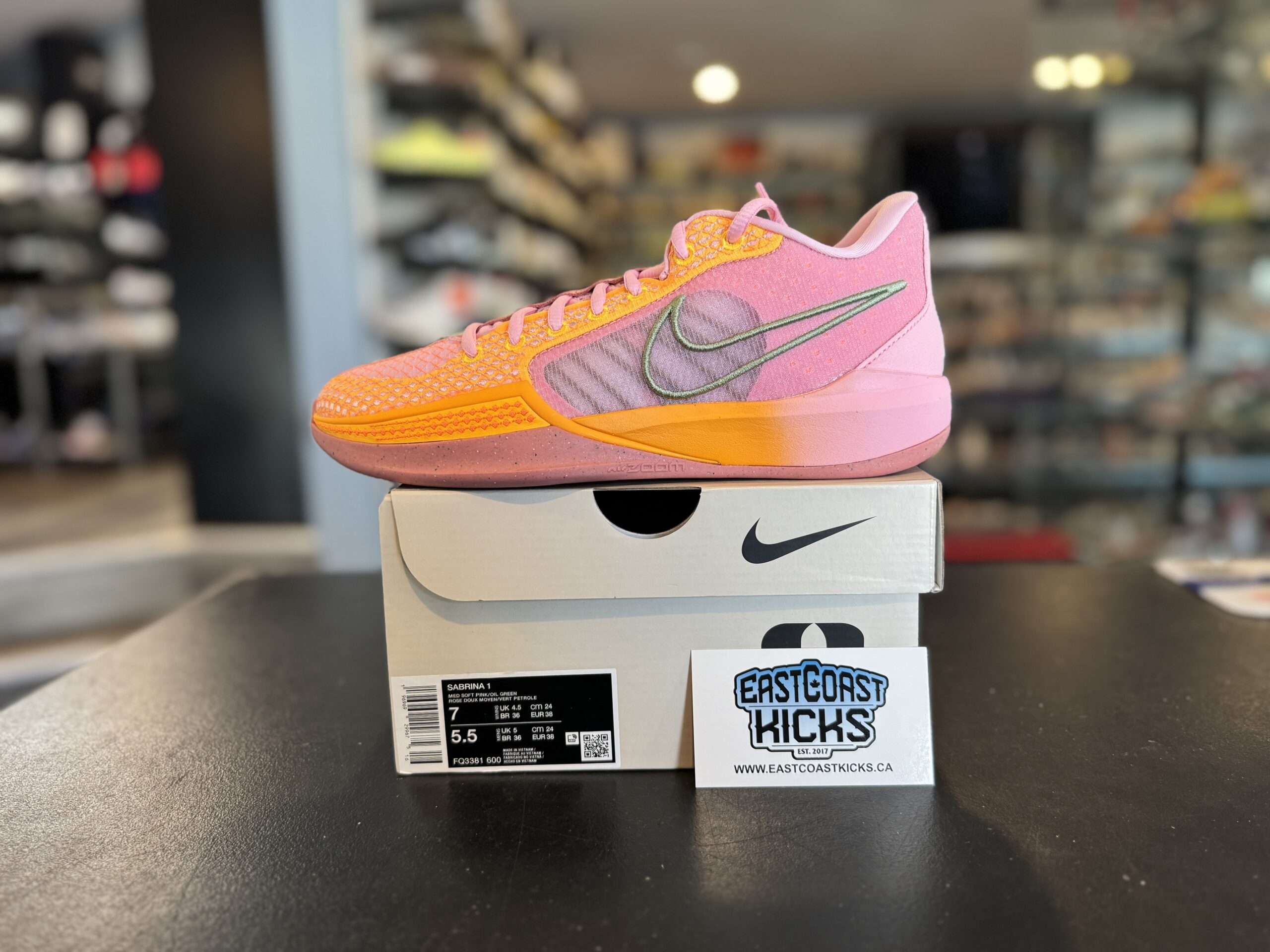 Nike Sabrina 1 Rooted Size 7w/5.5Y