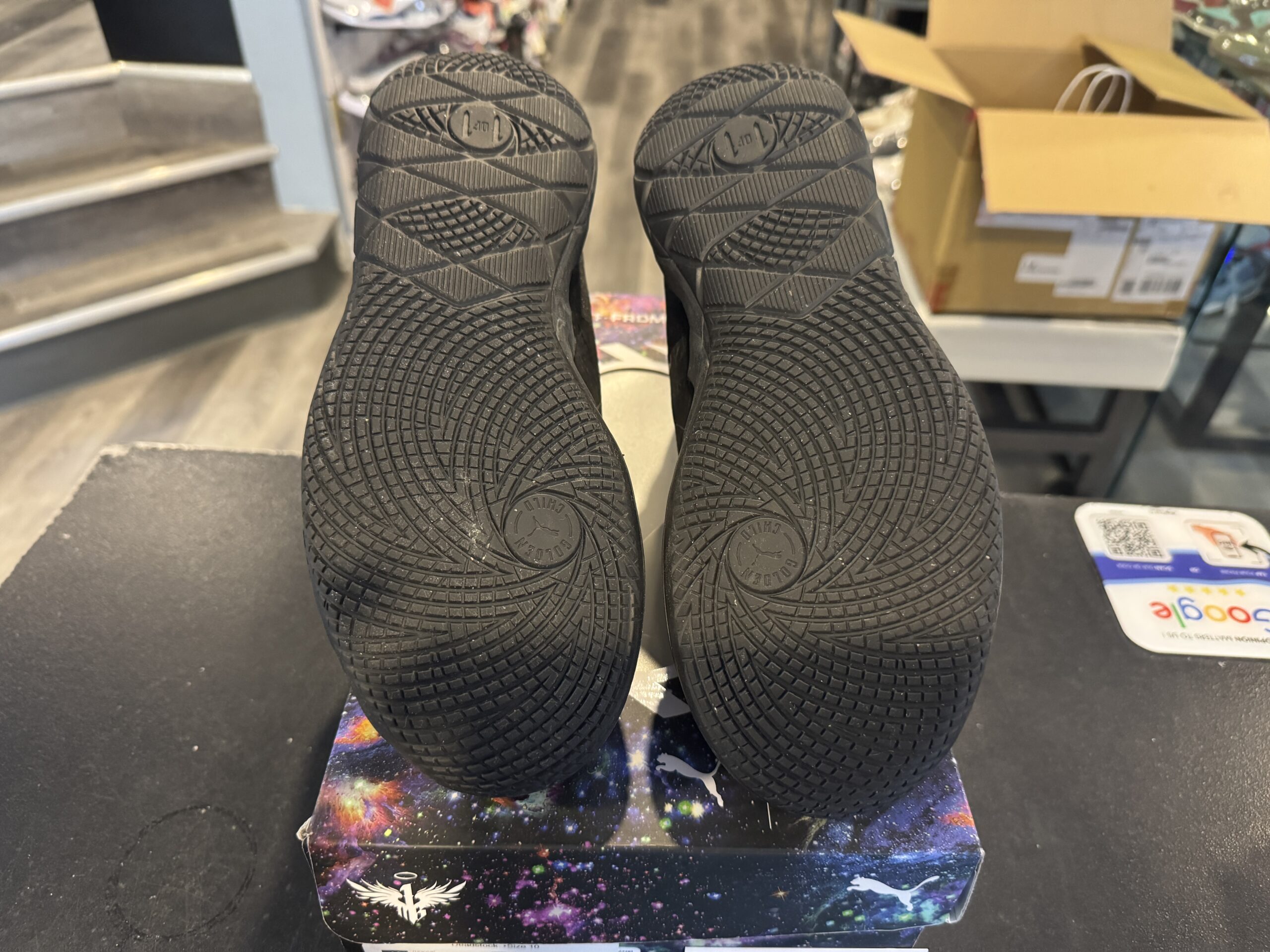 Preowned Puma LaMelo Ball MB.01 Iridescent Dreams Size 10 - Image 4